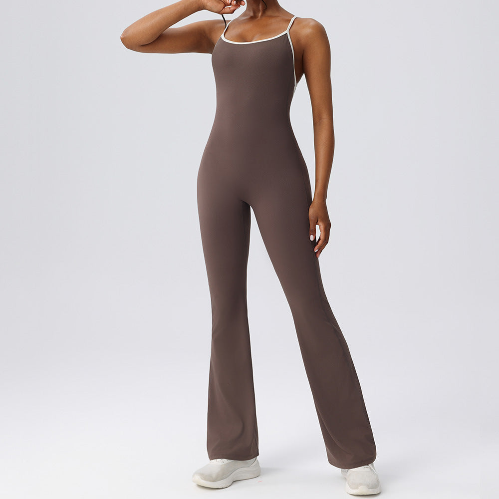 Aurafit  Sports Fitness Jumpsuit Yoga Clothes For Women