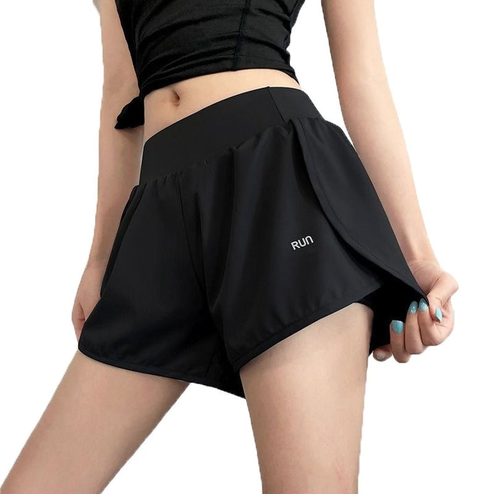 Aurafit Yoga Clothes Pocket Sports Shorts Women&