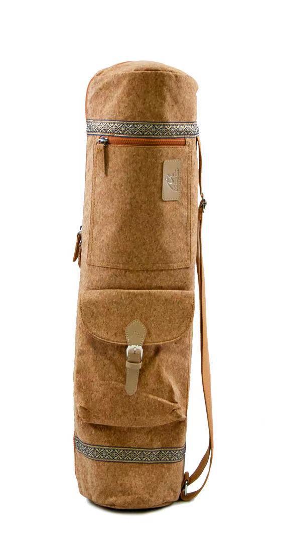 Aurafit One-shoulder Large Capacity Printed Canvas Gym Bag