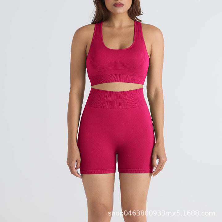 Aurafit Thread Outdoor Sports Fitness Clothes High Elastic Suit