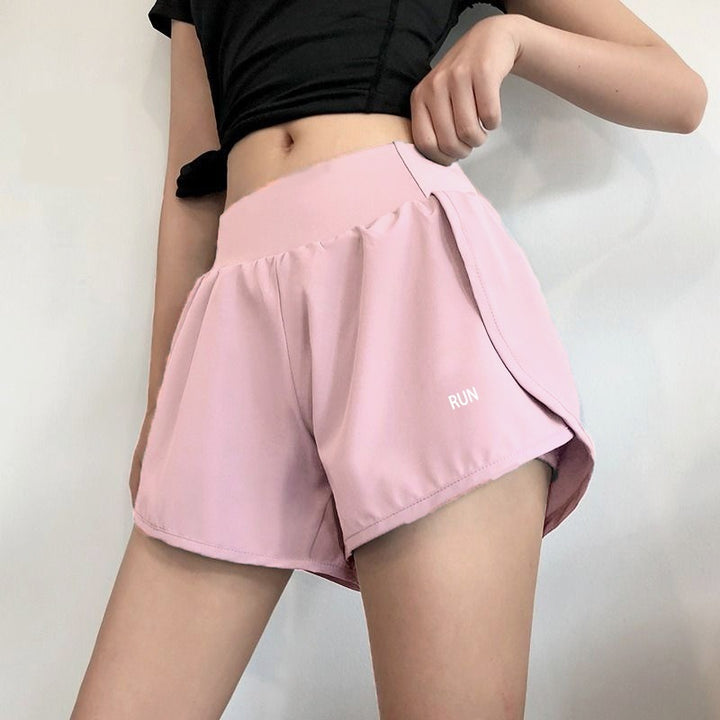 Aurafit Yoga Clothes Pocket Sports Shorts Women&