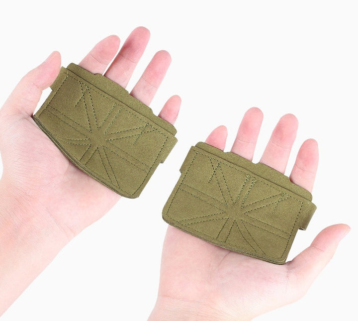 Aurafit Palm Guard Faux Leather Sports Weightlifting Gym Gloves