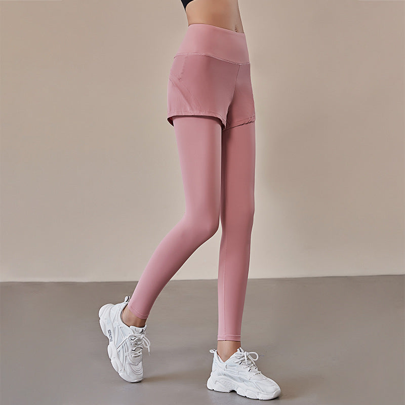  Aurafit Peach Fitness Running Leggings for Training &amp; Gym