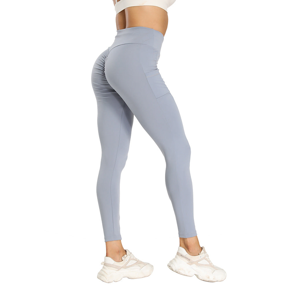 AurafitSports Yoga Leggings Hip Lifting Fitness Running Fitness Pants