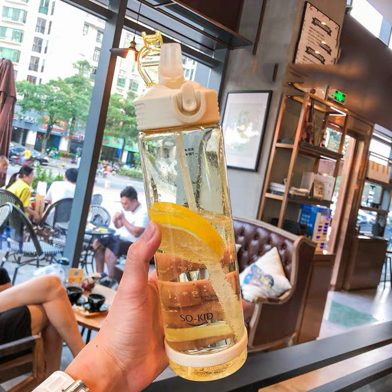 AurafitSummer Portable Fitness Water Bottle
