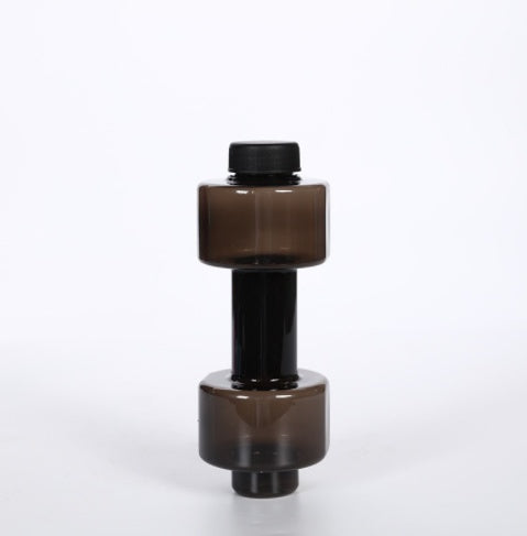 Aurafit Creative Dumbbell Fitness Water Bottle Filled Cup