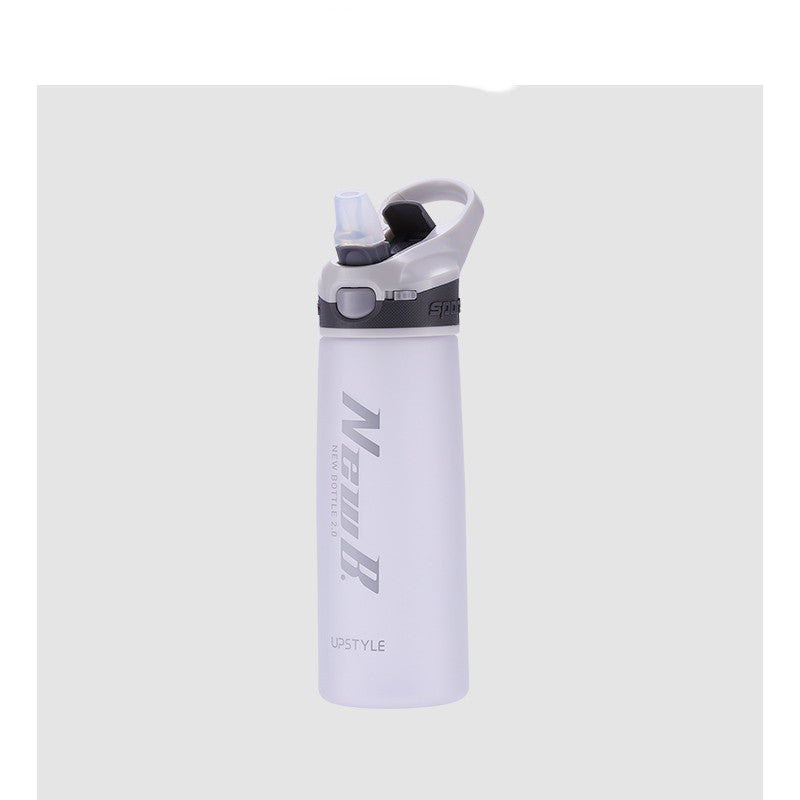 Aurafit Large Capacity Fitness Straw Water Bottle