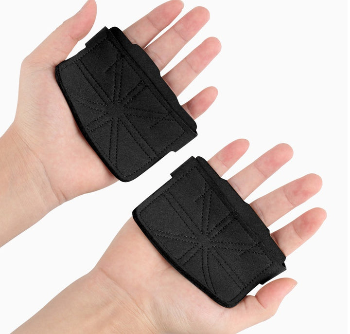 Aurafit Palm Guard Faux Leather Sports Weightlifting Gym Gloves