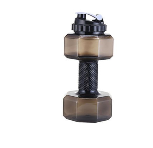 Aurafit Creative Dumbbell Fitness Water Bottle Filled Cup
