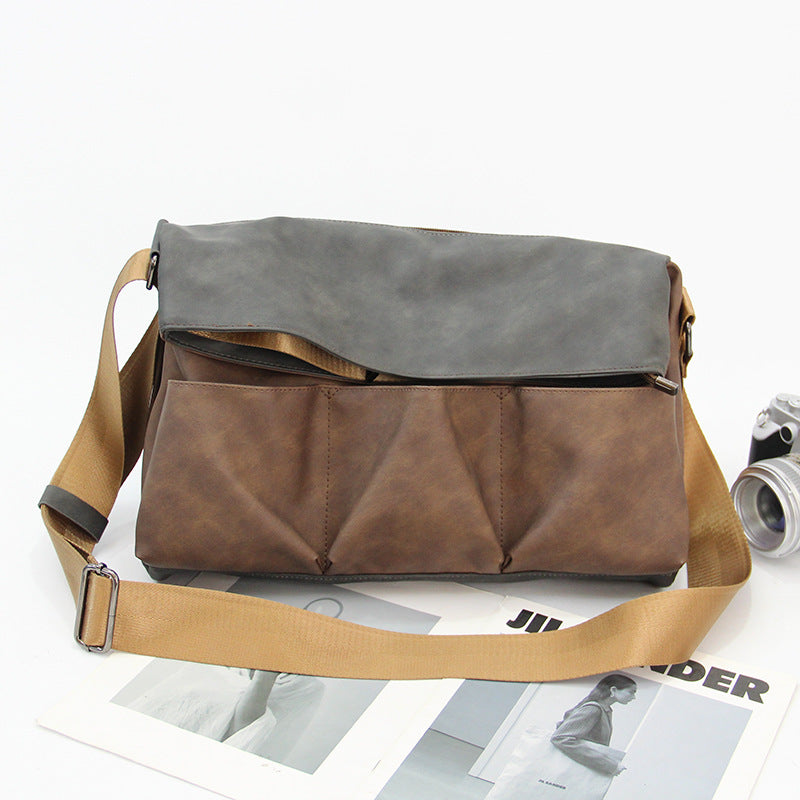 AurafitMen's Shoulder Messenger Bag Outdoor Gym Bag For Traveling