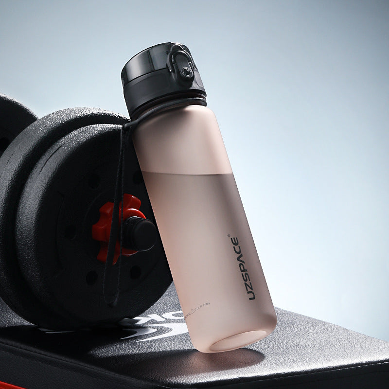 AurafitColorful Sports Water Cup Outdoor Travel Fitness Water Bottle