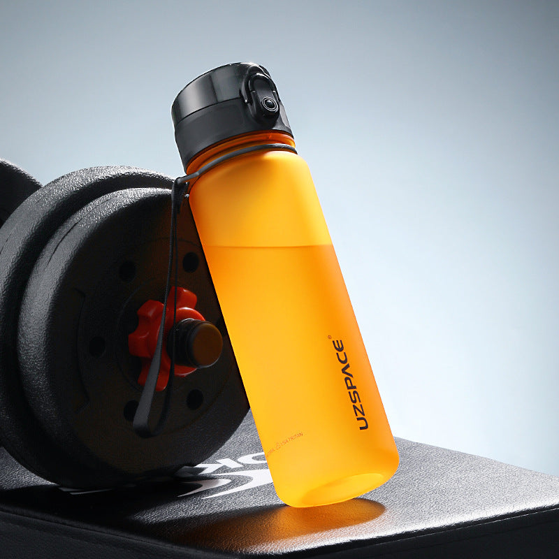 AurafitColorful Sports Water Cup Outdoor Travel Fitness Water Bottle