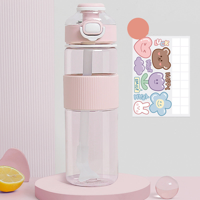AurafitPlastic Fitness Sports Portable Water Bottle