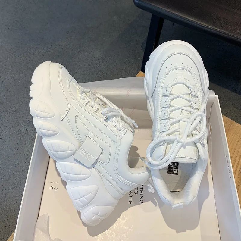 AurafitDaddy Shoes All-match Casual Platform Sneakers
