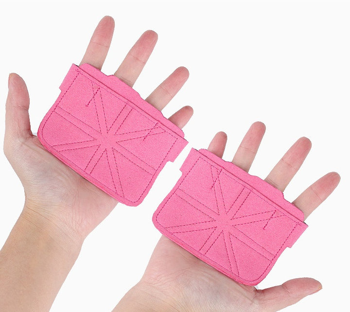 Aurafit Palm Guard Faux Leather Sports Weightlifting Gym Gloves