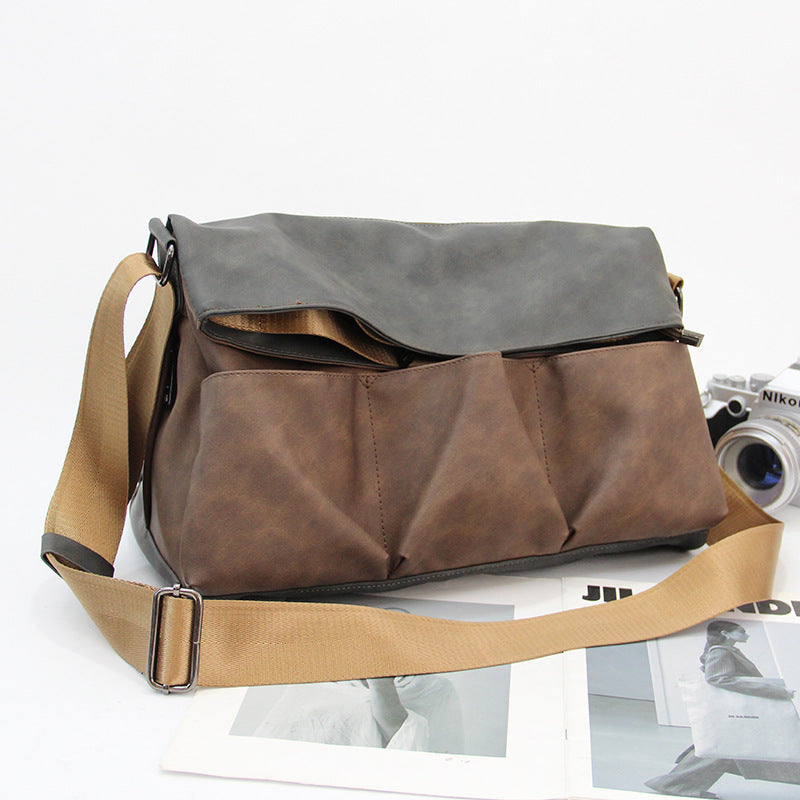 AurafitMen's Shoulder Messenger Bag Outdoor Gym Bag For Traveling