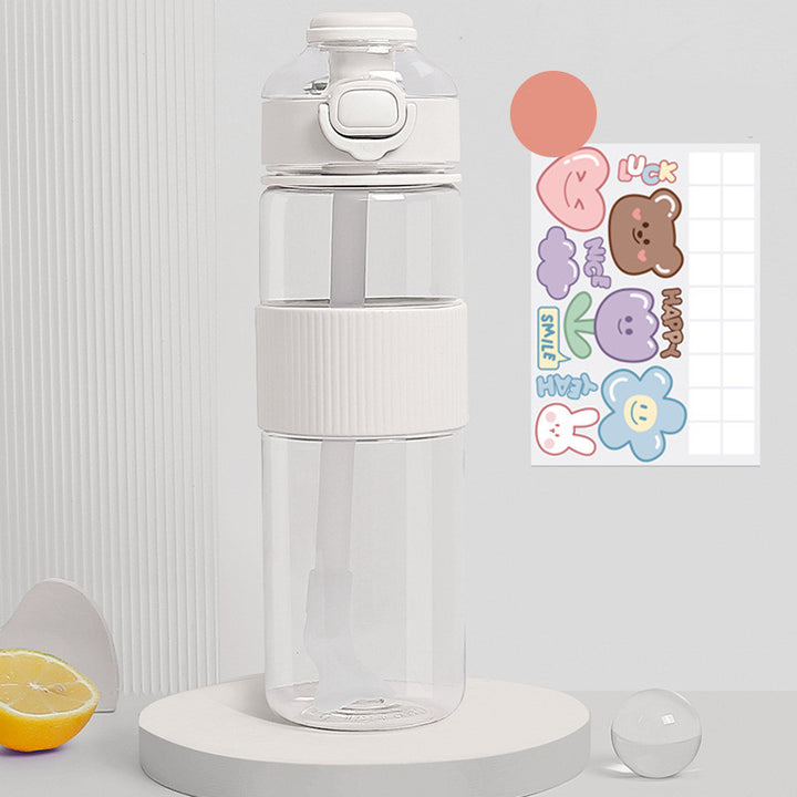 AurafitPlastic Fitness Sports Portable Water Bottle