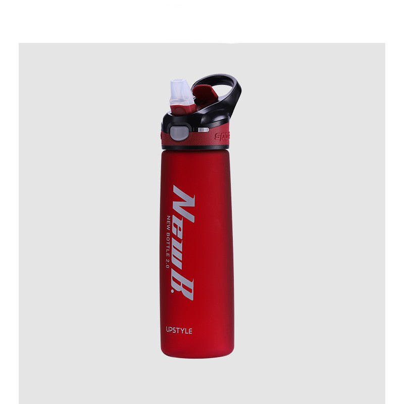Aurafit Large Capacity Fitness Straw Water Bottle