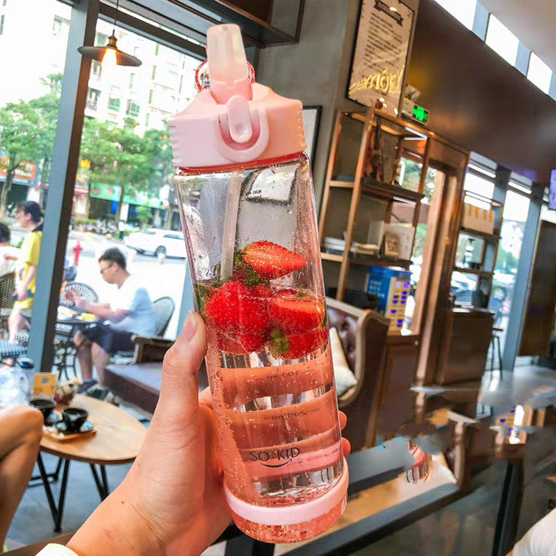 AurafitSummer Portable Fitness Water Bottle