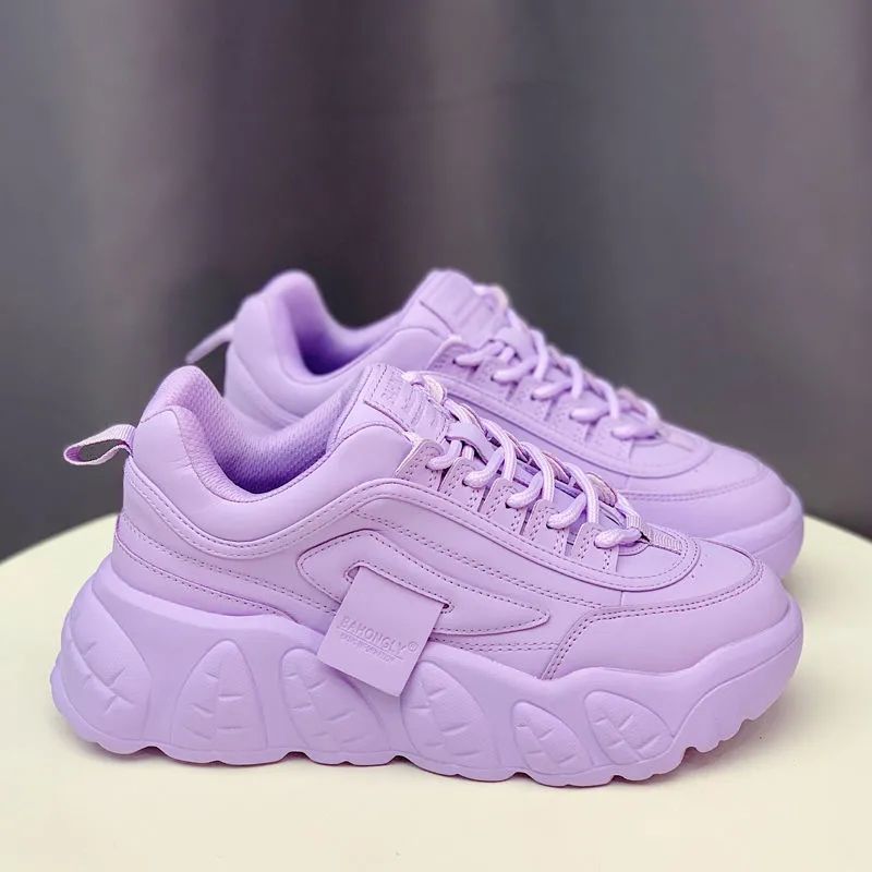 AurafitDaddy Shoes All-match Casual Platform Sneakers
