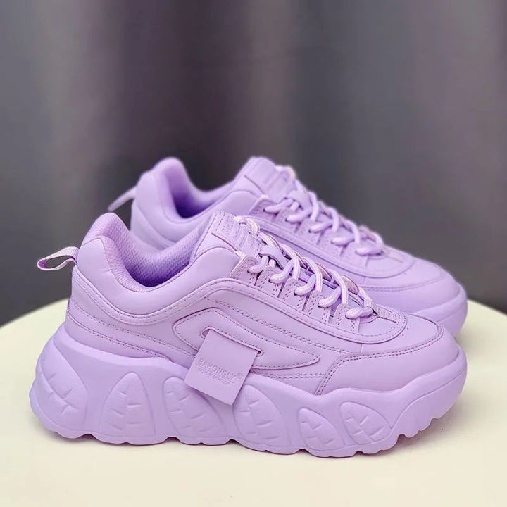 AurafitDaddy Shoes All-match Casual Platform Sneakers