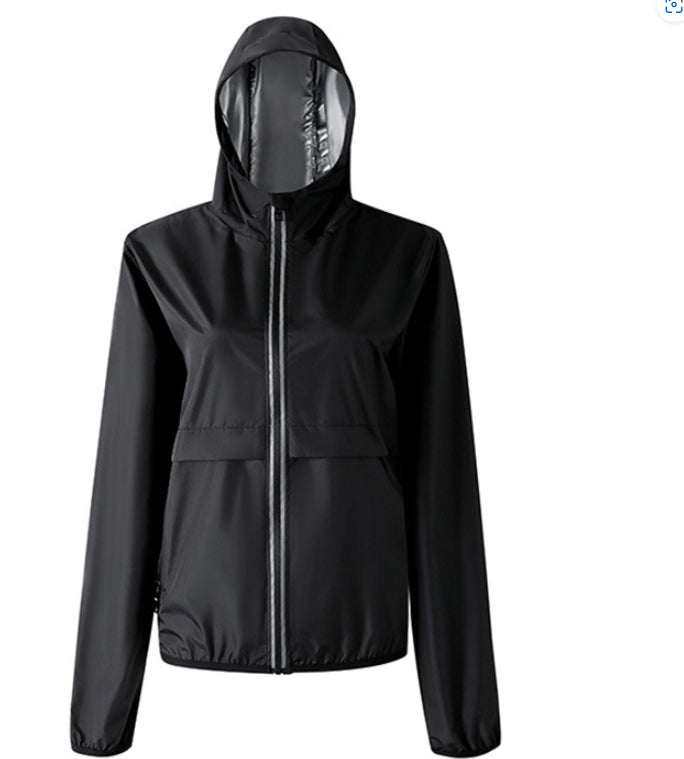 Aurafit ladies leggings styled with hoodie for casual everyday fashion look