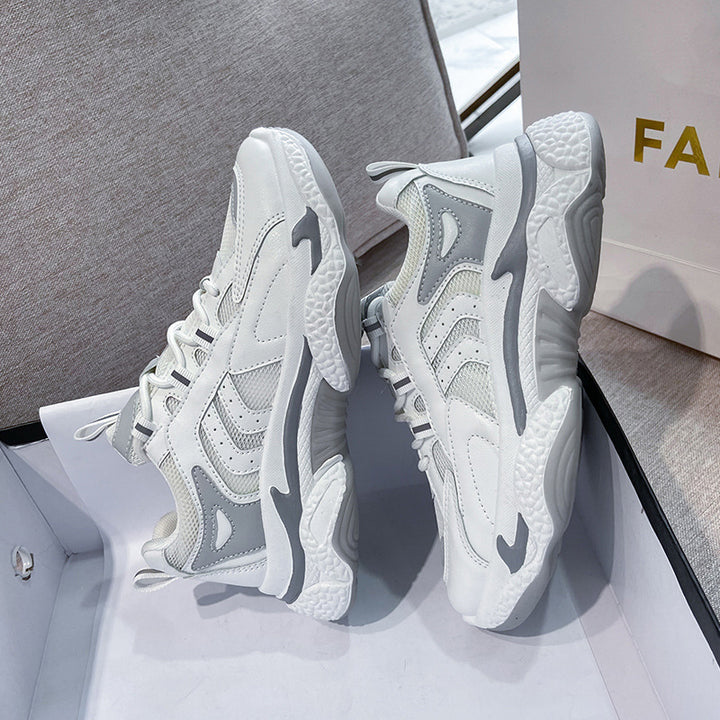 AurafitBreathable Single Mesh Platform Casual Women&