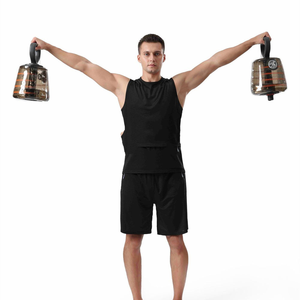 Aurafit Fitness Adjustable Weight Water Bottle Dumbbells