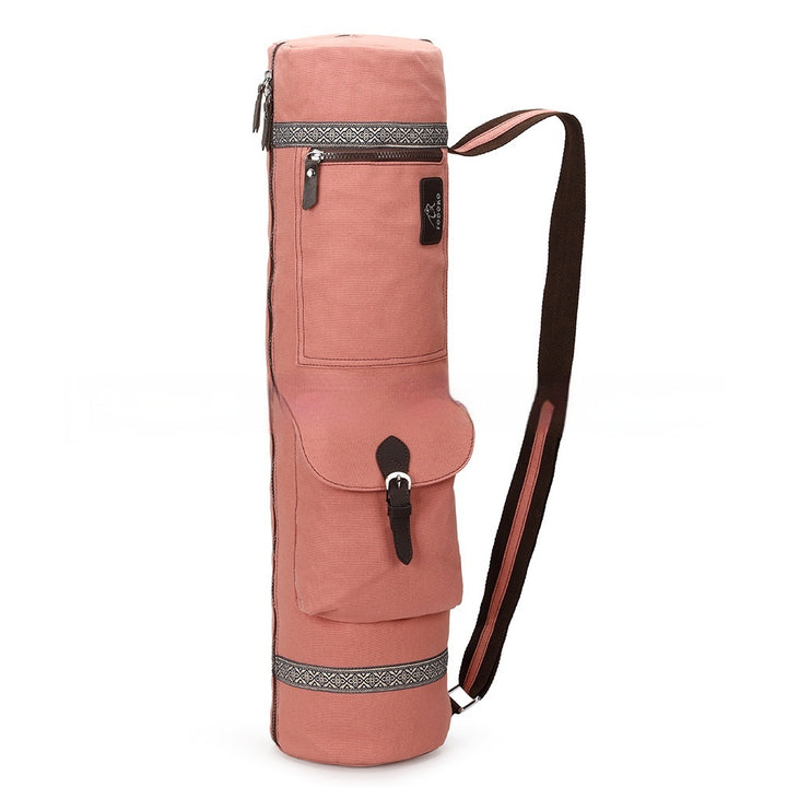 Aurafit One-shoulder Large Capacity Printed Canvas Gym Bag